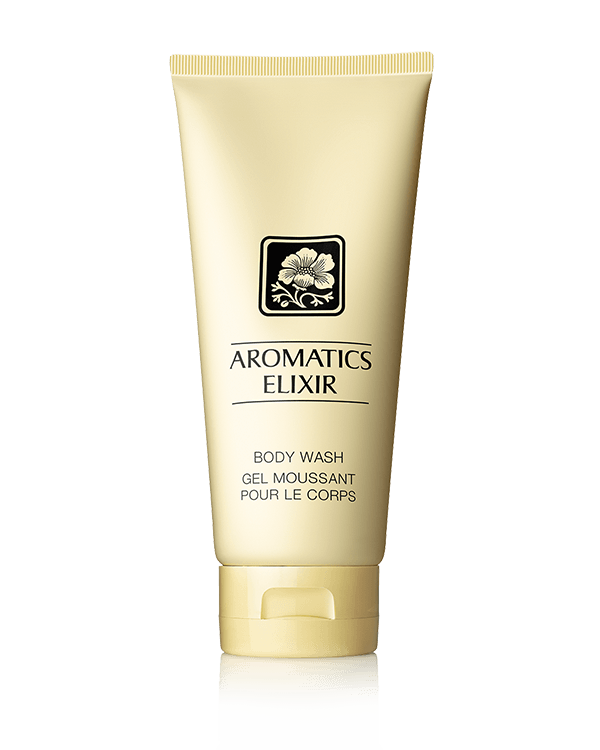 Aromatics Elixir Body Wash, Une peau nettoyée et soyeuse grâce à ce gel douche légèrement parfumé aux notes d&#039;Aromatics Elixir.