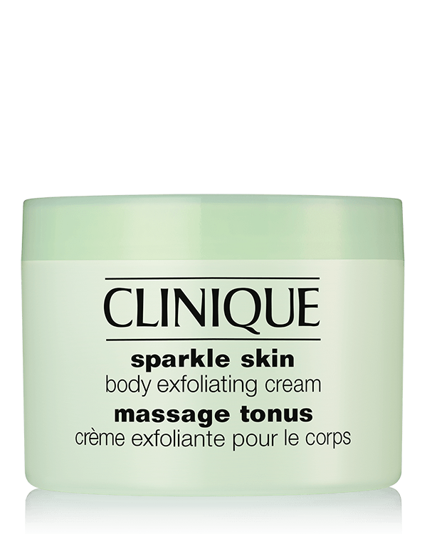 Sparkle Skin™ Body Exfoliating Cream, Rijke exfoliator verwijdert halstarrige dofheid, schilfertjes. Geeft de huid een glad, gepolijst gevoel.