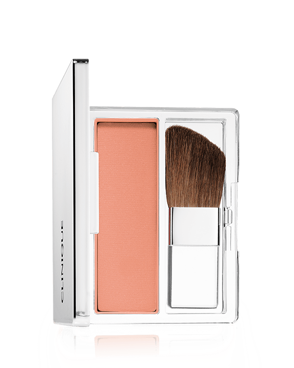 Blushing Blush™ Powder Blush, Stralend moment voor de wangen. Frisse, natuurlijke kleur bouw op tot de gewenste intensiteit met de sculpting bush. Langhoudend, olievrij.