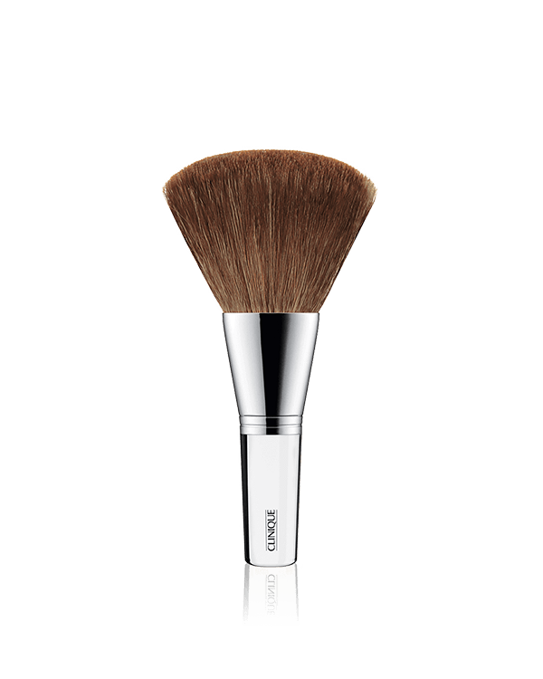 Bronzer/Blender Brush, De beste manier om bronzing poeder aan te brengen - los, samengeperst en glanzend.