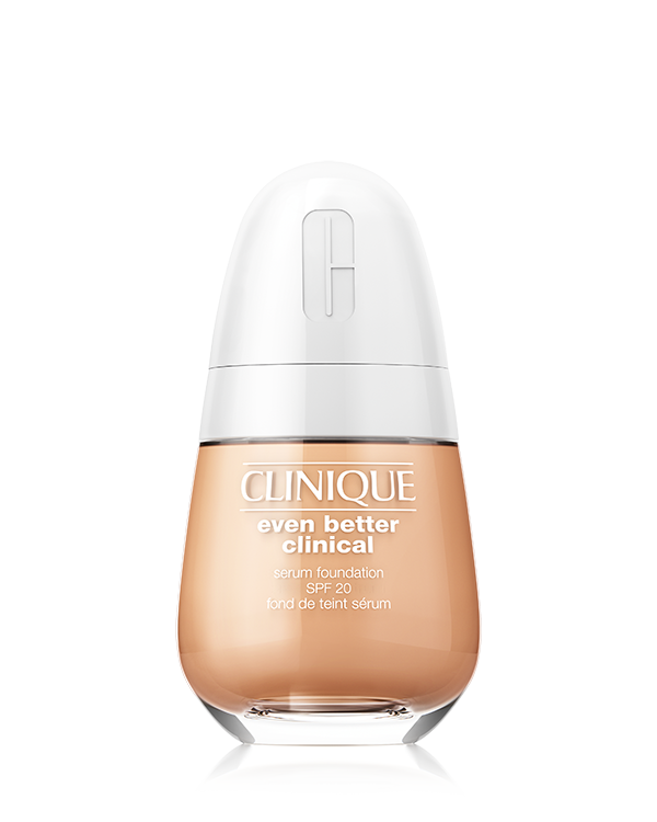 Even Better™ Clinical Serum Foundation SPF 20, Clinique Even Better Clinical™ Serum Foundation is gemaakt met serumtechnologie. De matte olievrije formule zorgt voor een prachtig egale dekking en laat de huid er nog beter uitzien, ook zonder make-up.