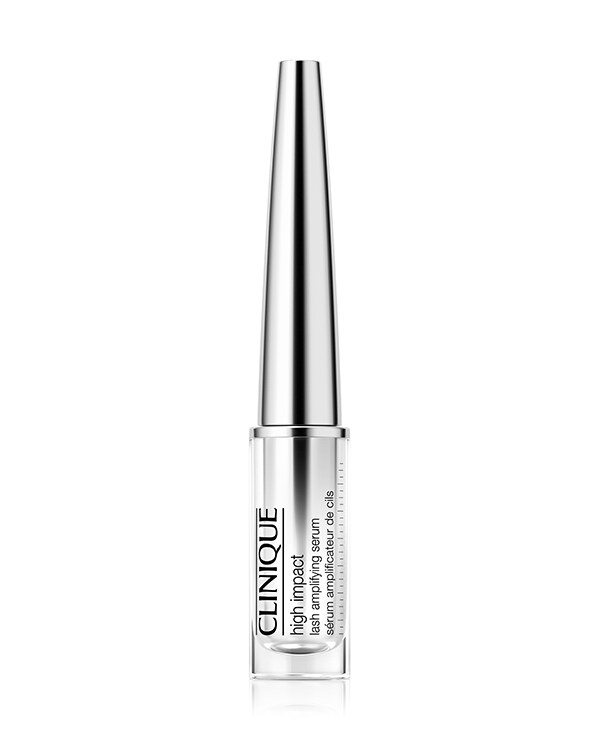 High Impact™ Lash Amplifying Serum, Un sérum nuit pour densifier et augmenter la longueur de vos cils, adapté aux yeux sensibles.