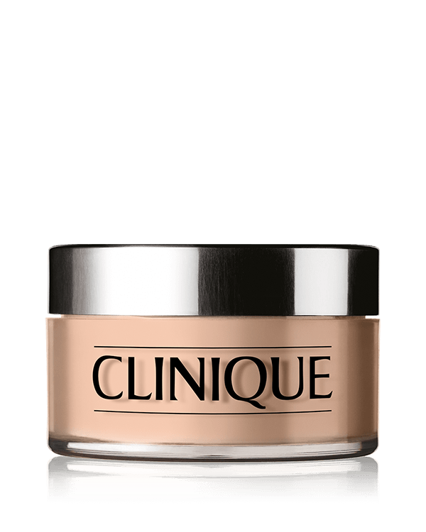 Blended Face Powder, La poudre libre fine de Clinique convient à tous les types de peau. Crée un fini si lisse que les imperfections (et les pores) semblent disparaître. Absorbe efficacement l&#039;excès de sébum. Donne à la peau un aspect frais et naturel.