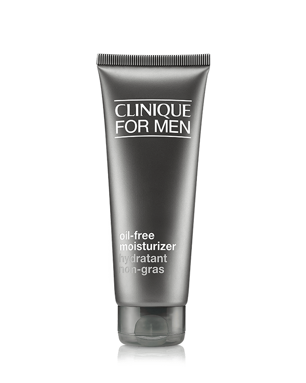 Clinique for Men Oil-Free Moisturizer, Un soin hydratant non gras qui améliore la barrière d&#039;hydratation de la peau.