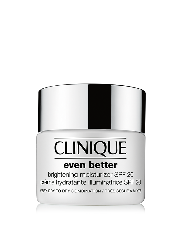 Even Better Brightening Moisturizer SPF 20, Crème apaisante non grasse qui hydrate, illumine et unifie.