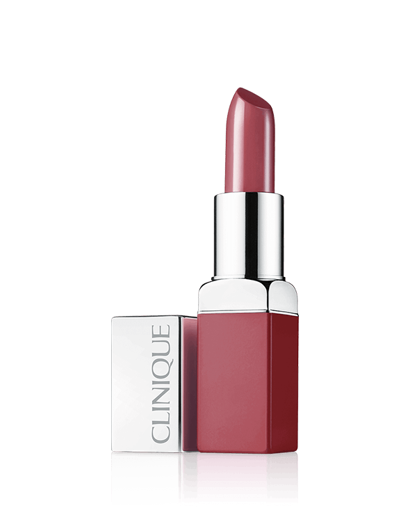 Clinique Pop Lip™ Colour and Primer, Intense kleur en egaliserende primer in één. Houdt de lippen comfortabel gehydrateerd. Geen geur. Gewoon een gelukkige huid.