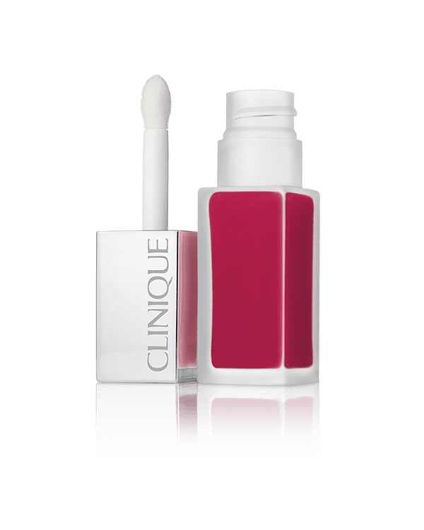 Clinique Pop Liquid™ Matte Lip Colour + Primer, Een luxe en comfortabele vloeibare lipkleur met ingebouwde basis die intense en toch matte kleur biedt.