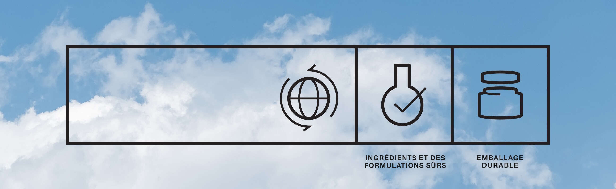 Safe ingredients & formulas. Responsible packaging.